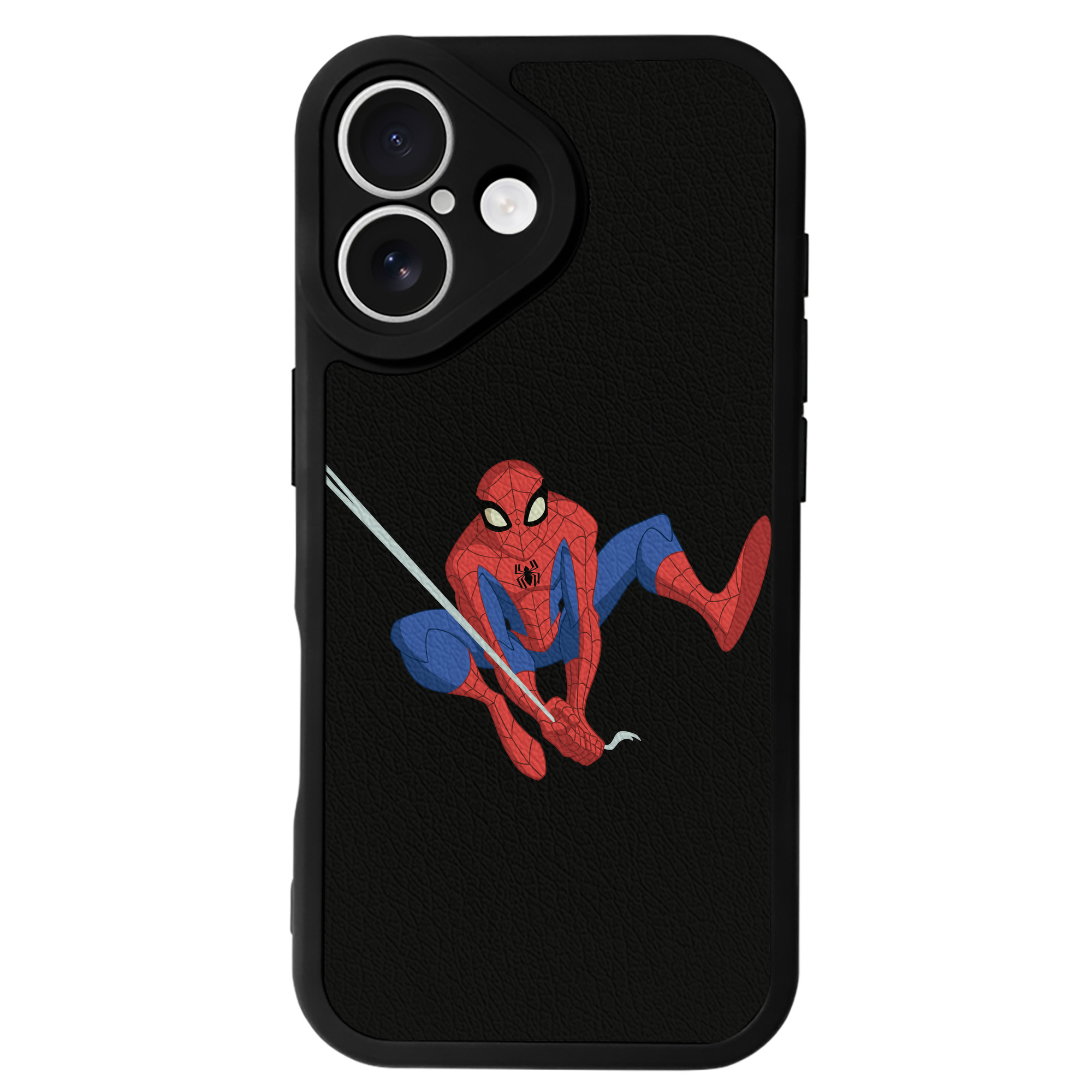 （画像用） アベンジャーズ The Avengers 【iPhone 16シリーズ対応】シリコンスマホケース（レザー調） 材質：シリコン